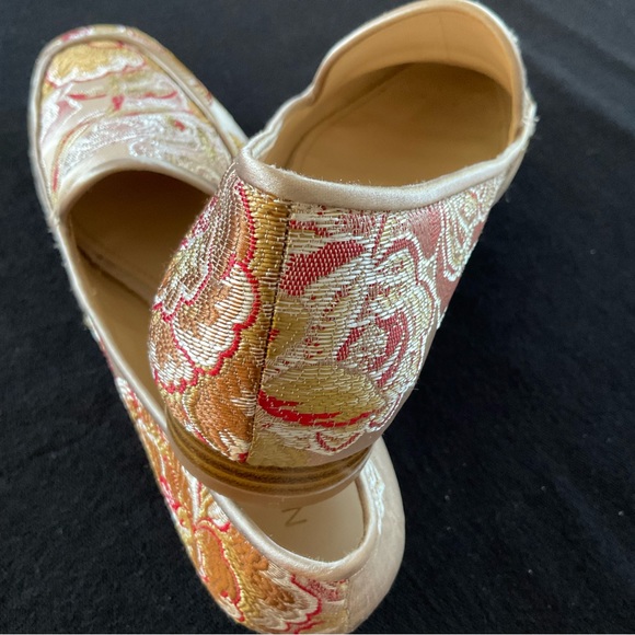 Nine West Xena Floral Tapestry Satin Flat Loafers, Women’s Sz 7.5M - Picture 4 of 9